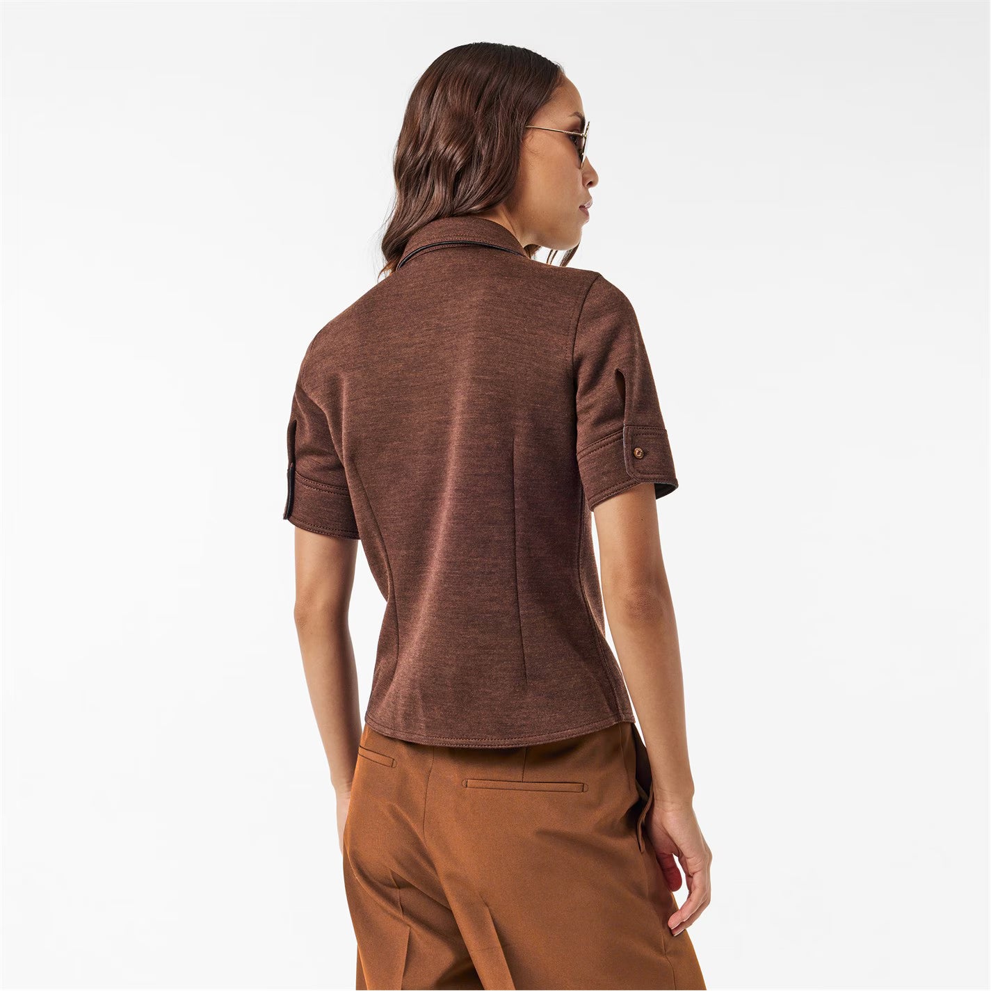 GUCCI Women's Short-Sleeve Patterned Shirt