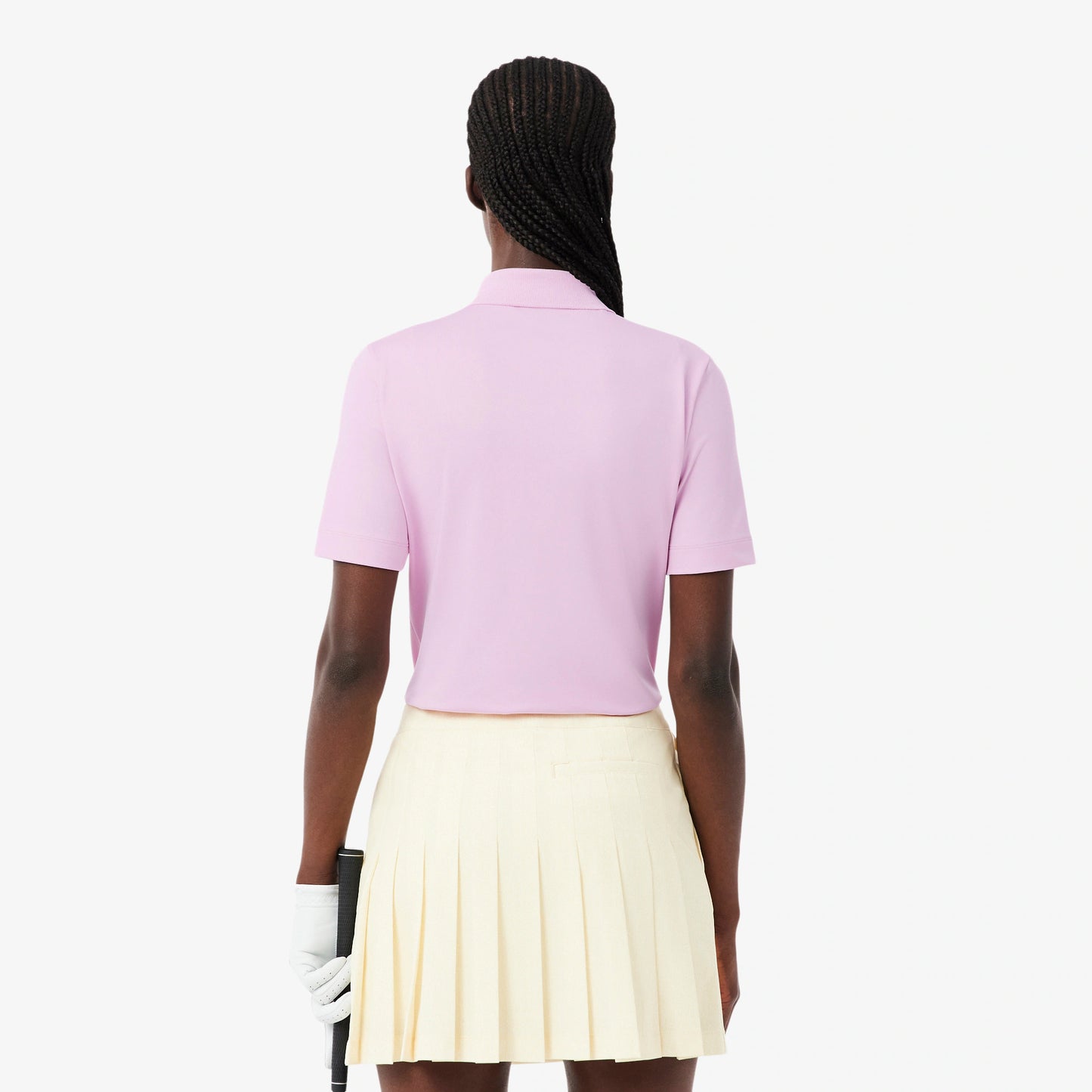 Slim Fit UV Protect Stretch Golf Polo Shirt