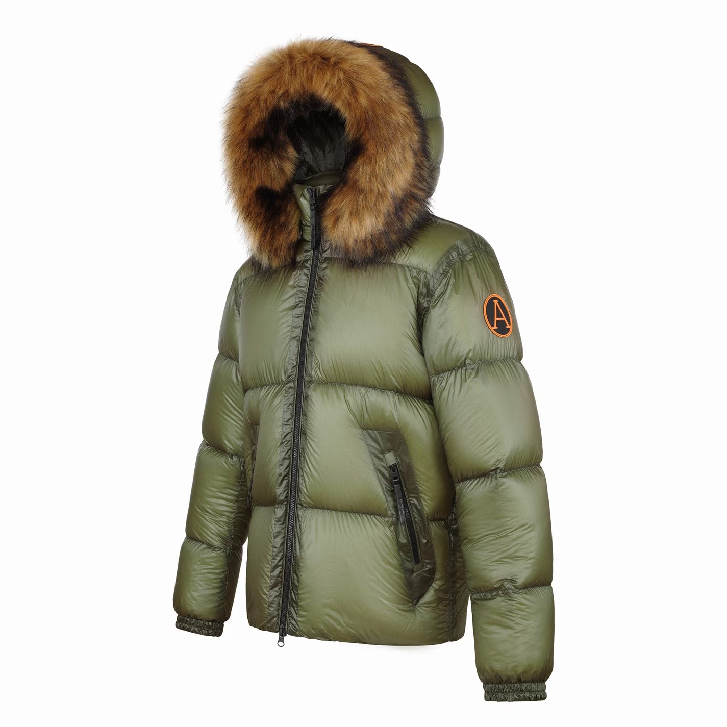 Men's Puffer OG Hooded Long Sleeve Short Puffer Jacket