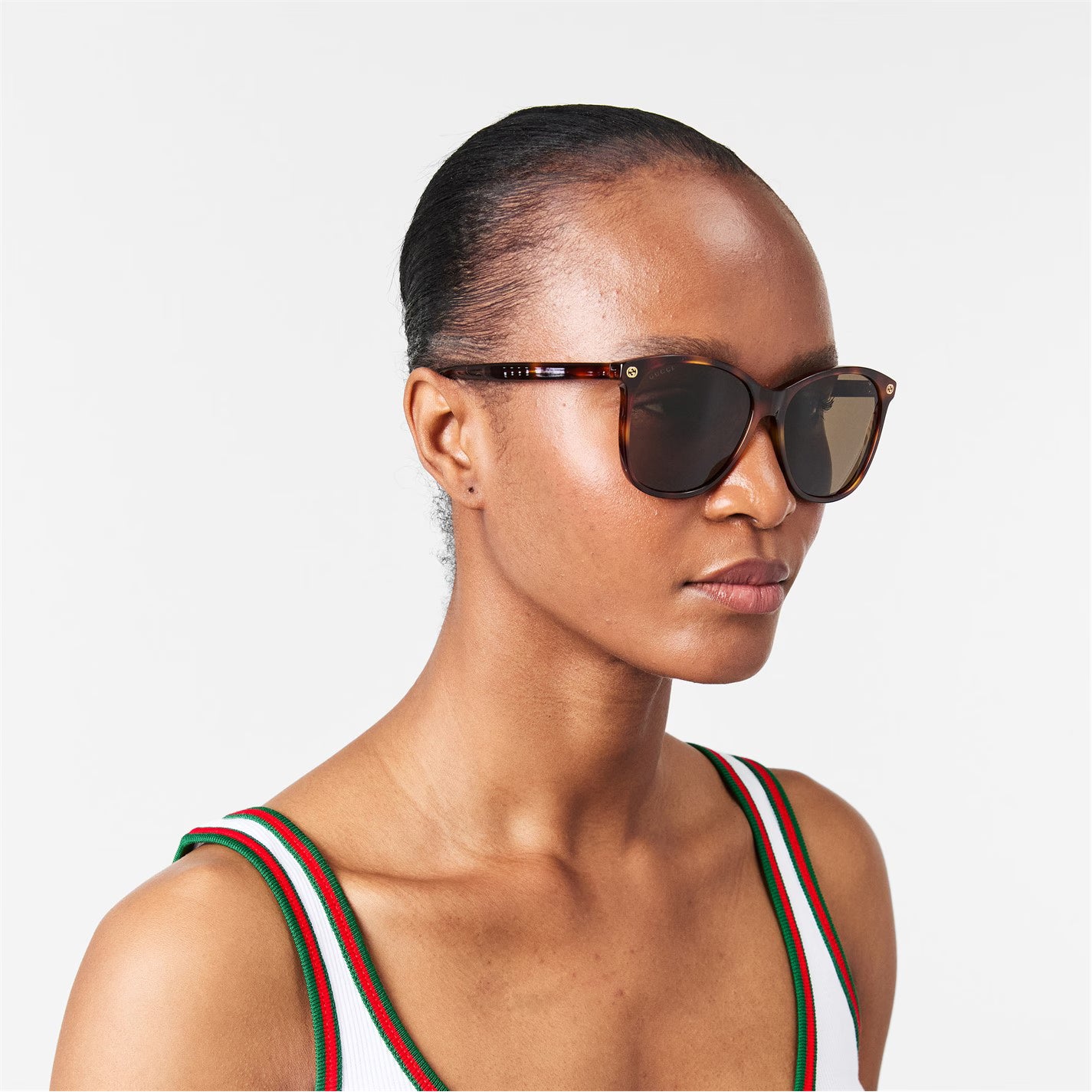 Women's Havana Oversized Sunglasses