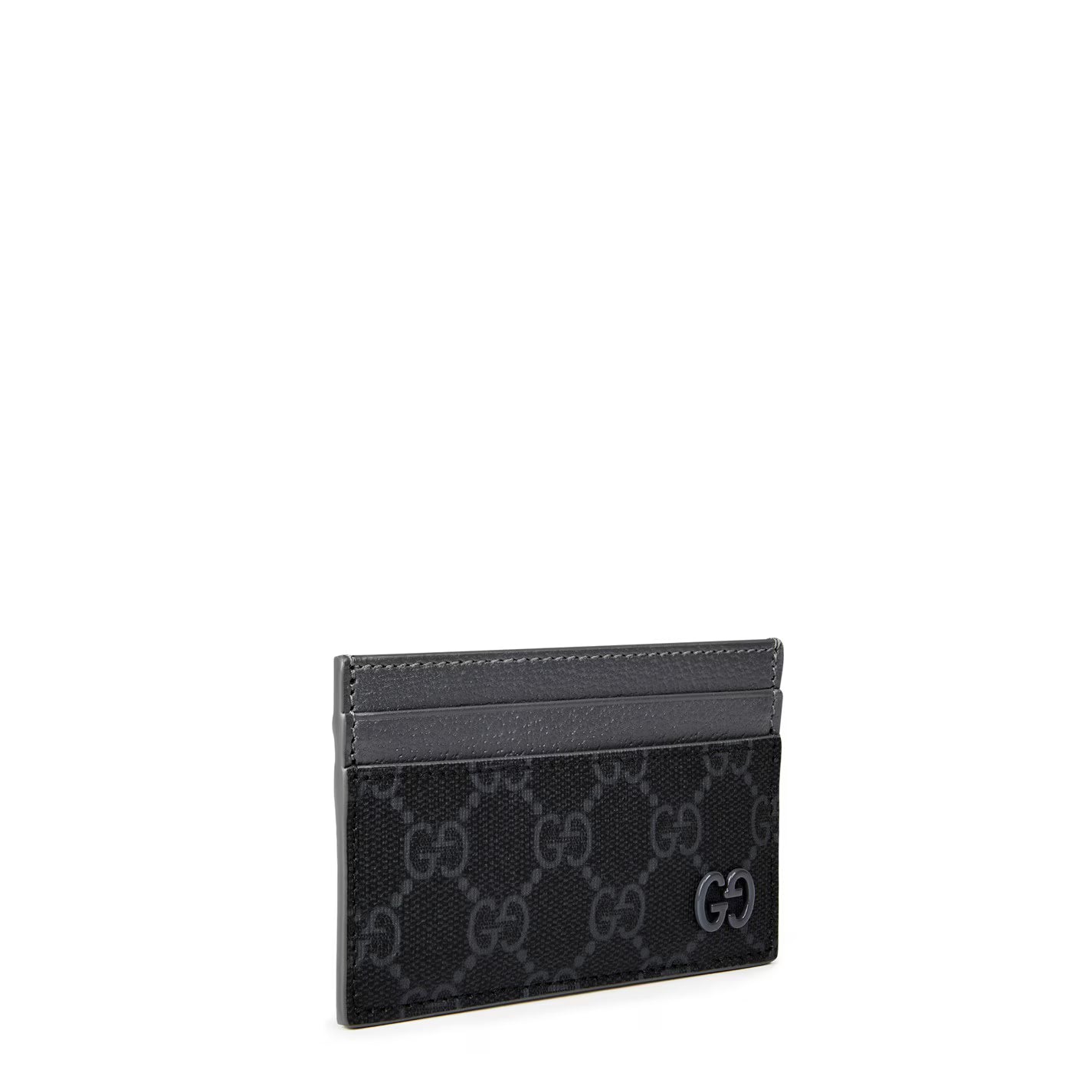 Men's GG Monogram Canvas Card Holder