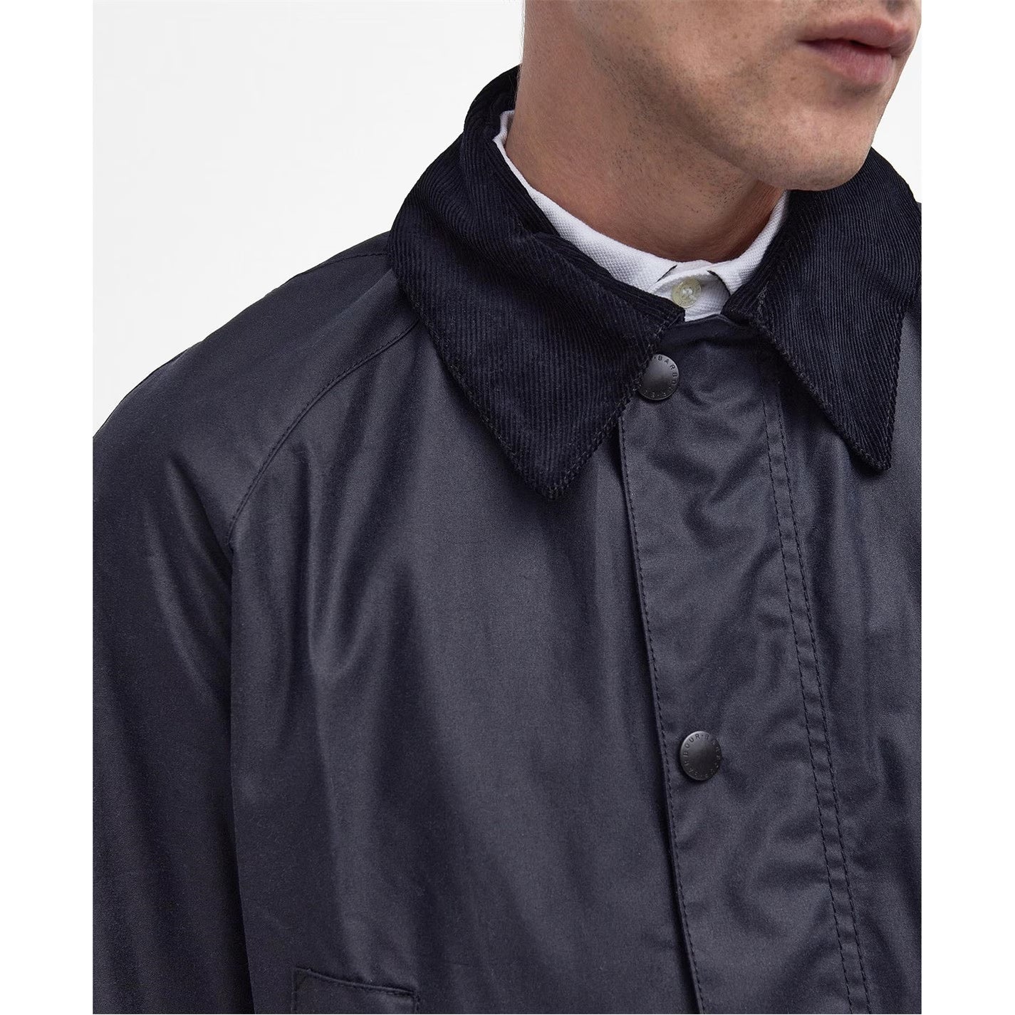 Barbour Mens Ashby Water Resistant Windproof Long Sleeve Wax Jacket