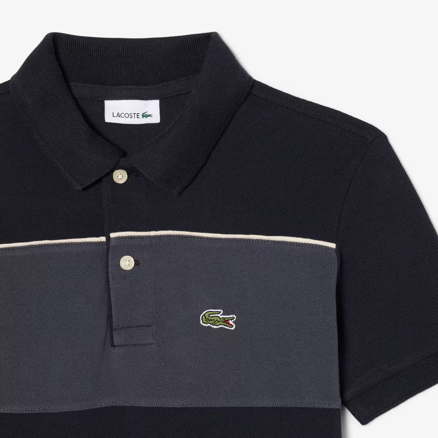 Colorblock Petit Piqué Polo Shirt