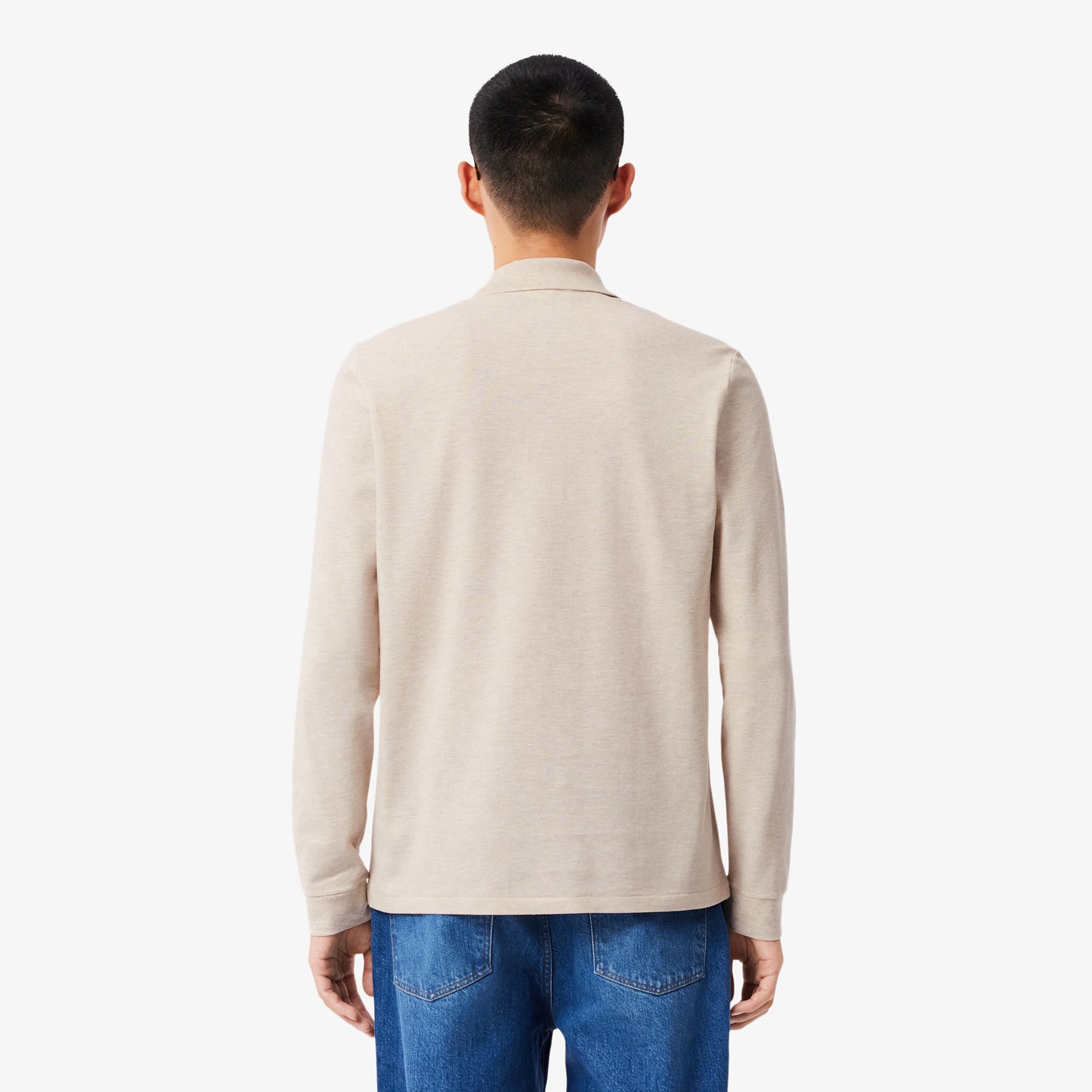 Classic Fit Long Sleeved L.12.12 Polo Shirt