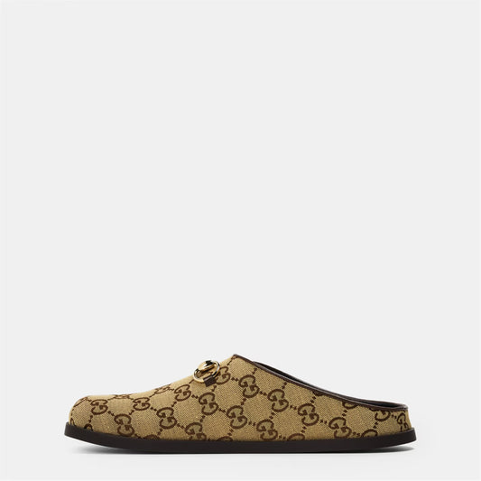 Women's Horsebit Padded Flat Mules