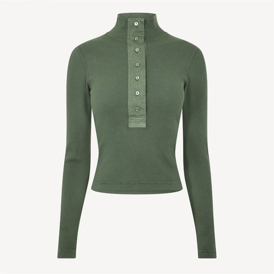 GUCCI Rib Long Sleeve T-Shirt