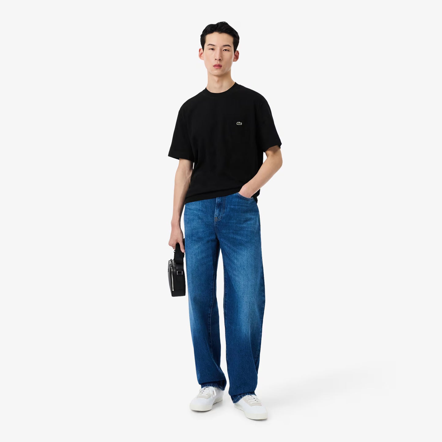 Cotton T-shirt with Breast Pocket