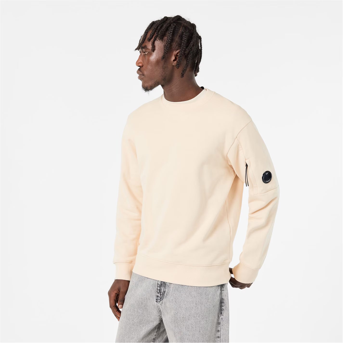 CP COMPANY Men's Lens Crew-neck Sweatshirt