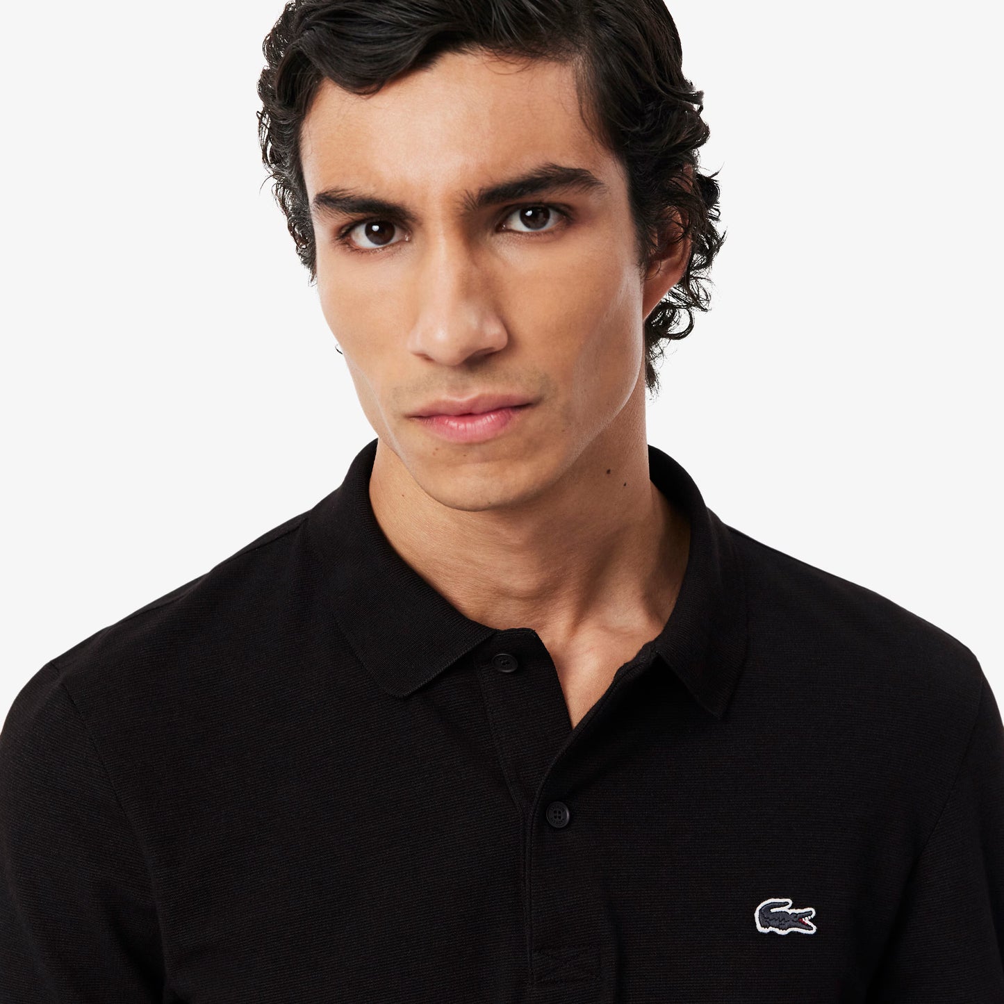Regular Fit Cotton Blend Polo Shirt