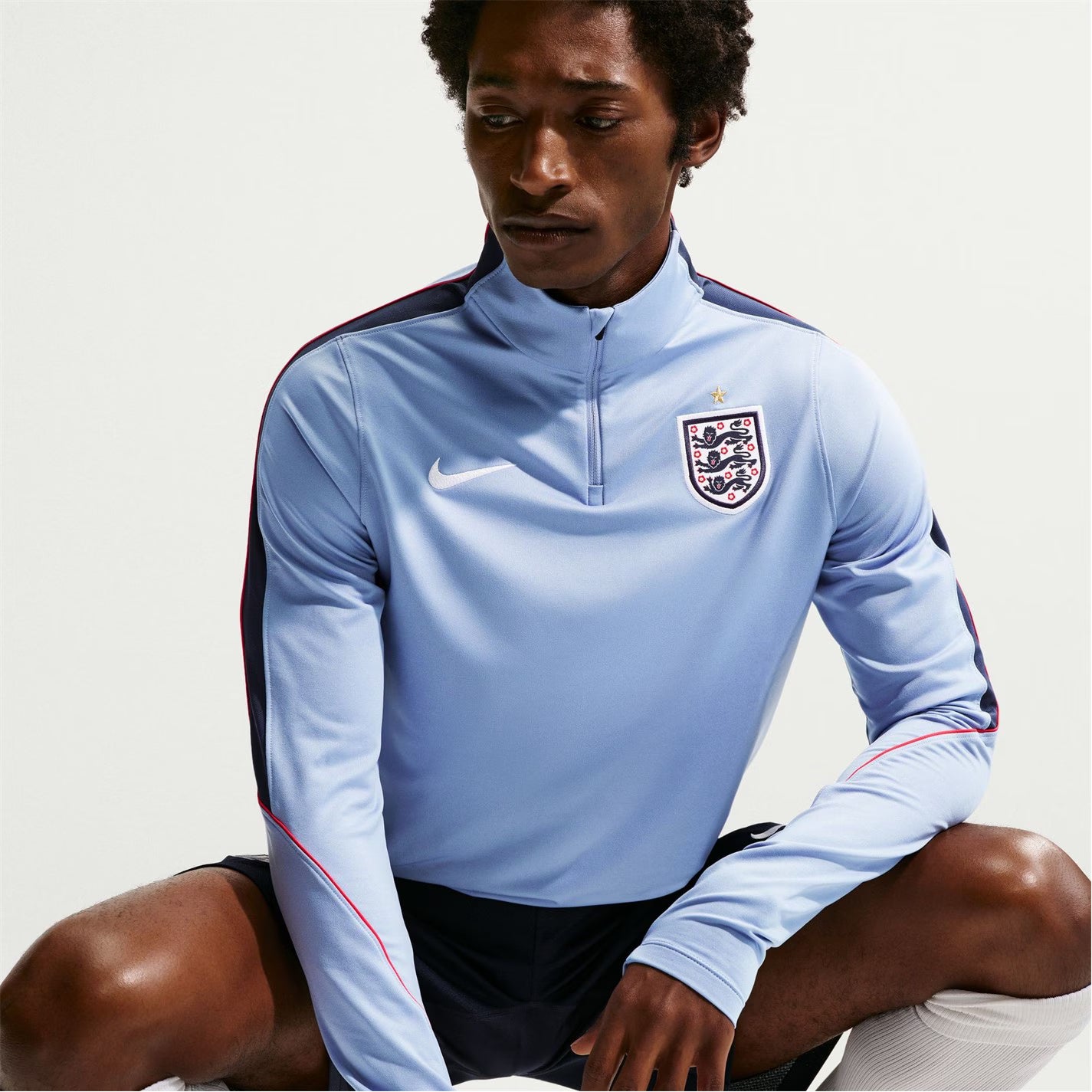 Nike Men's England International Licensed Drill Top