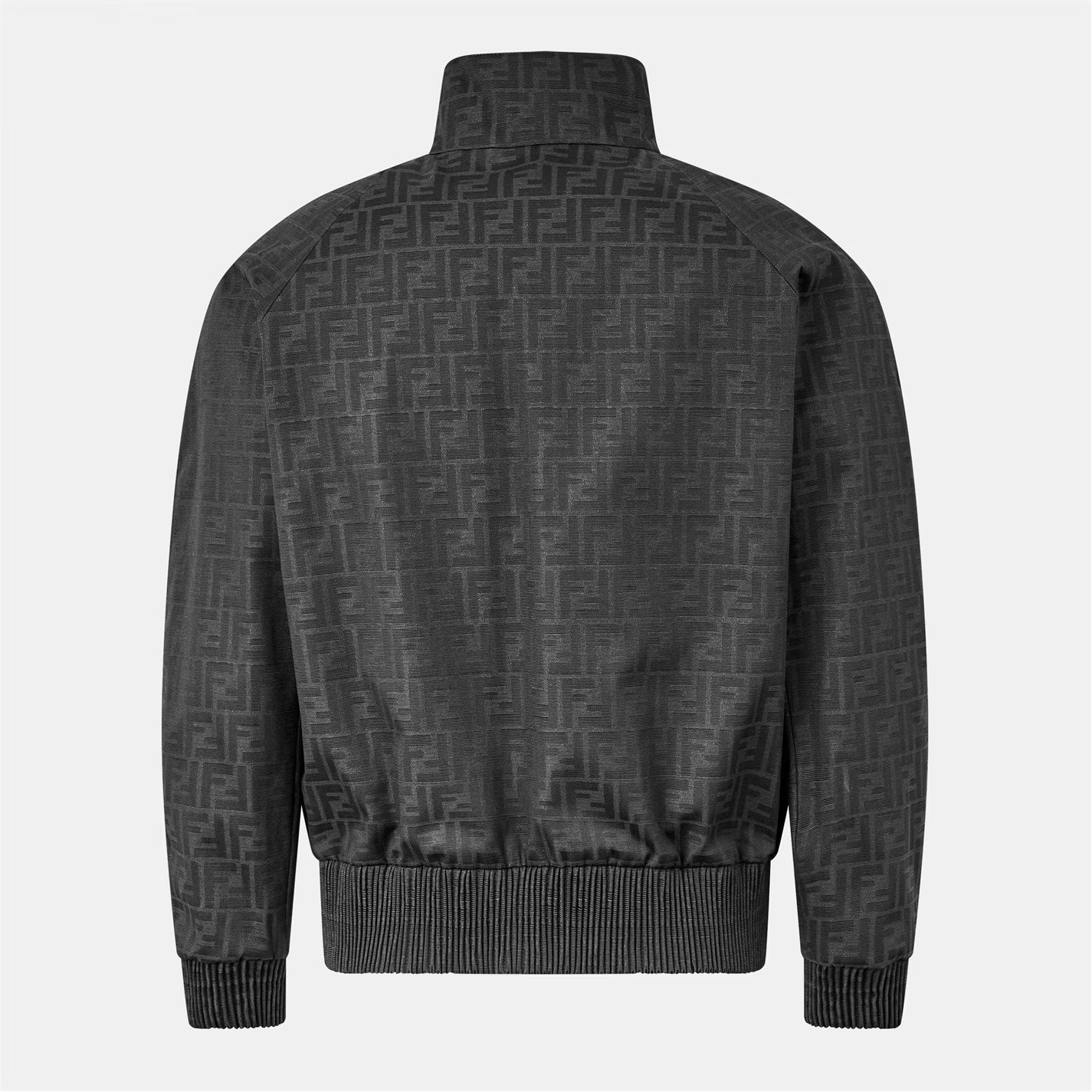 Men's Logo Canvas Long Sleeve Coach Jacket