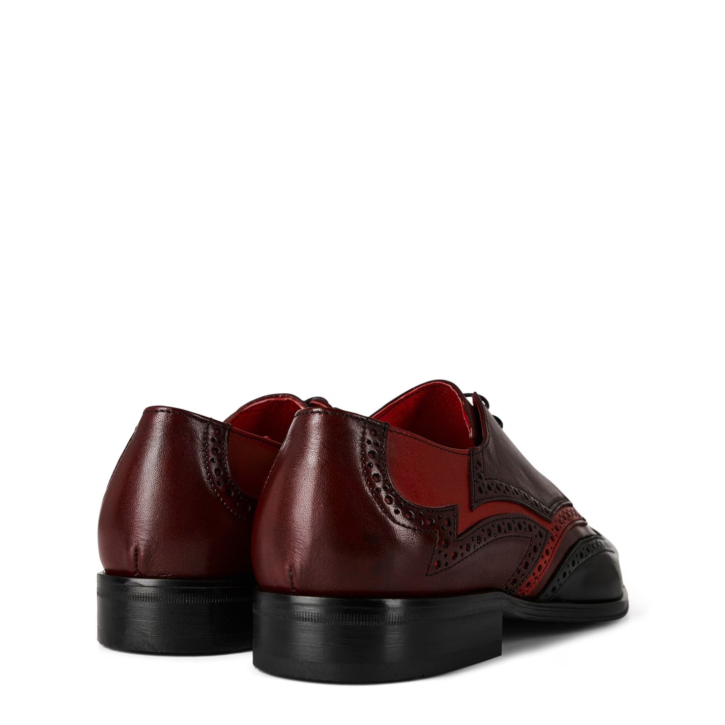 Scarface Three-Tone Leather Brogues
