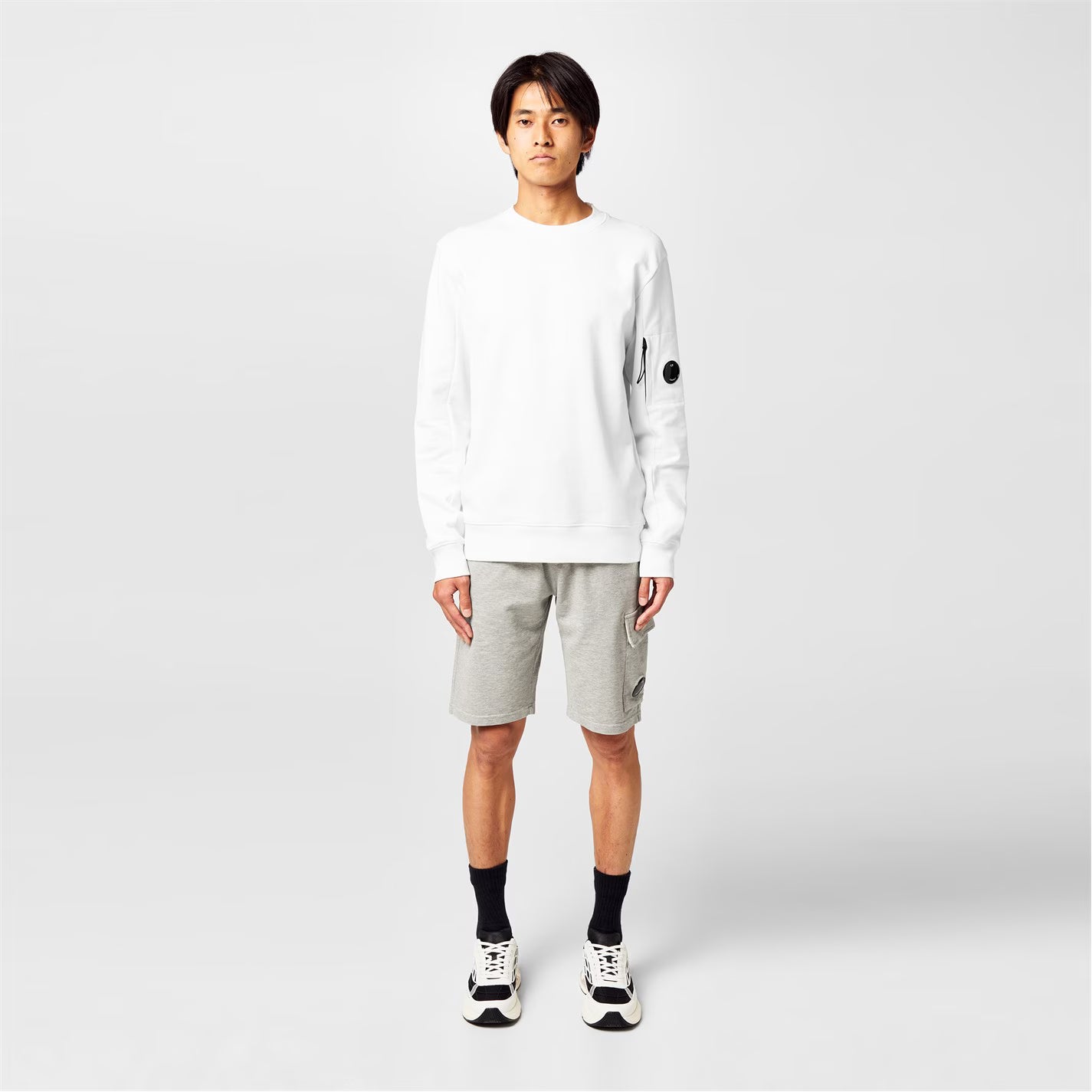 CP COMPANY Men's Lens Crew-neck Sweatshirt