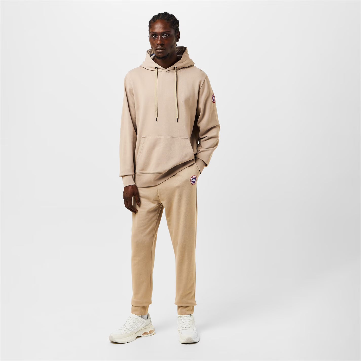 Men's Logo Cotton Huron Hoodie Sweatshirt
