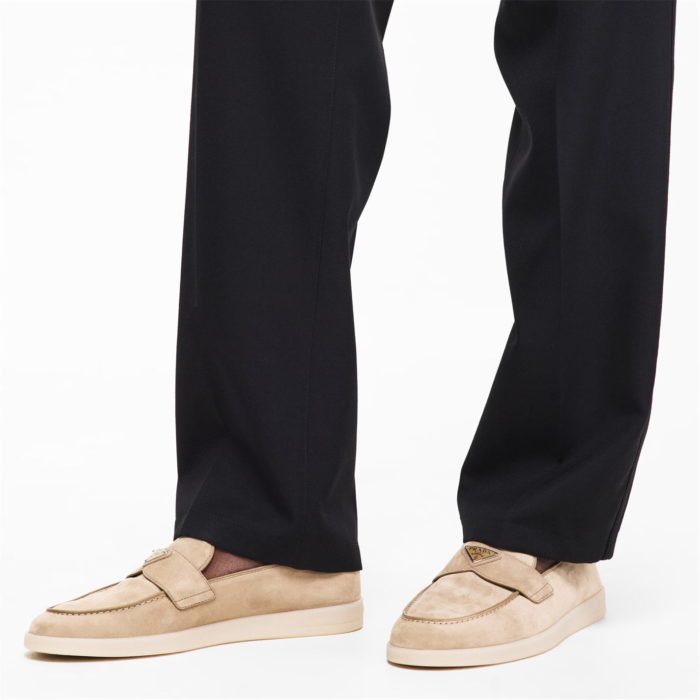 PRADA Suede Loafers