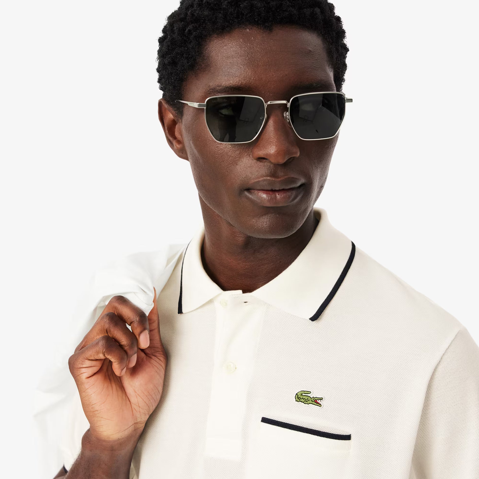 Classic Fit Pocket Accent L.12.12 Polo Shirt