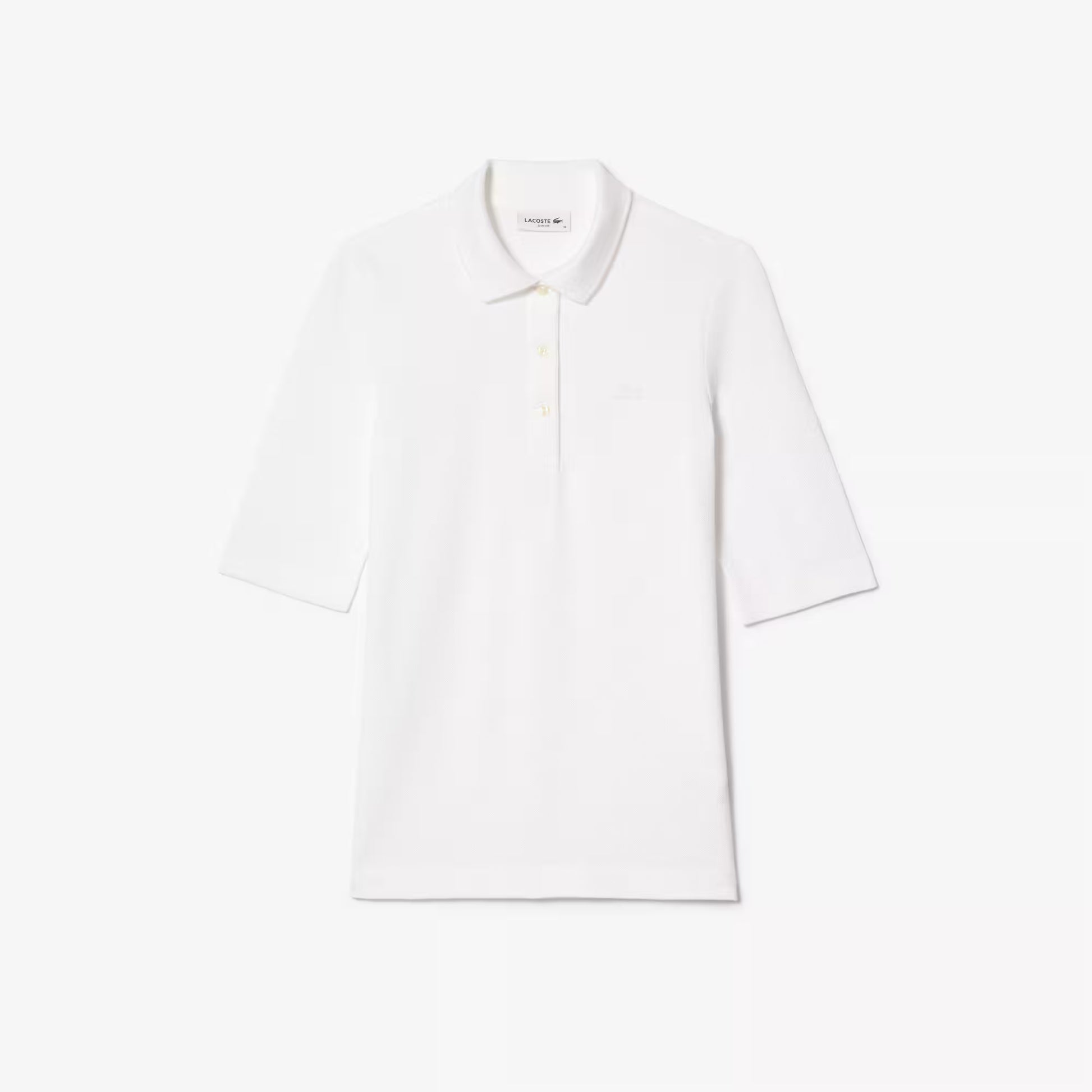 Slim Fit L.12.D Three Quarter Sleeve Polo Shirt