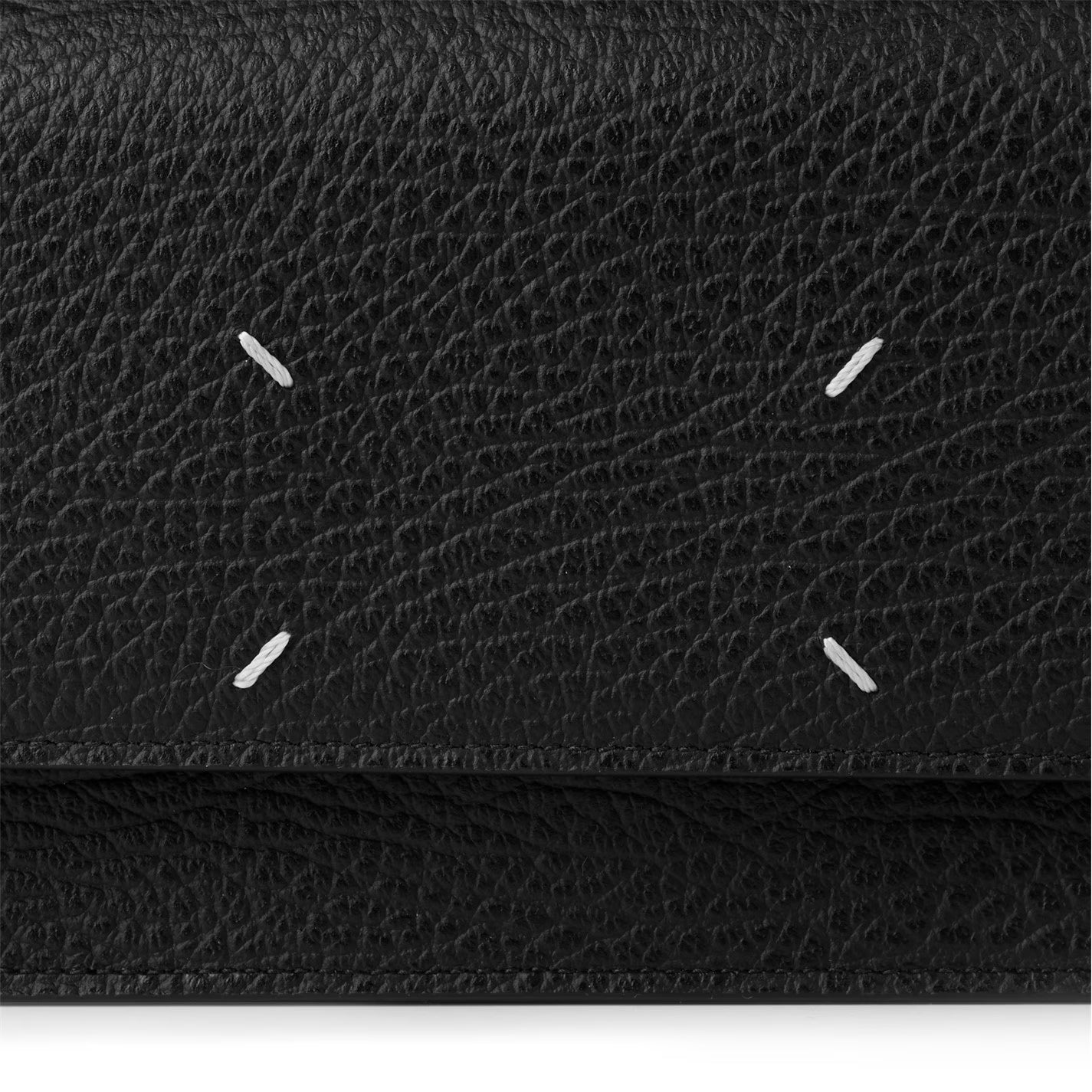 Four-Stitch Leather Pouch