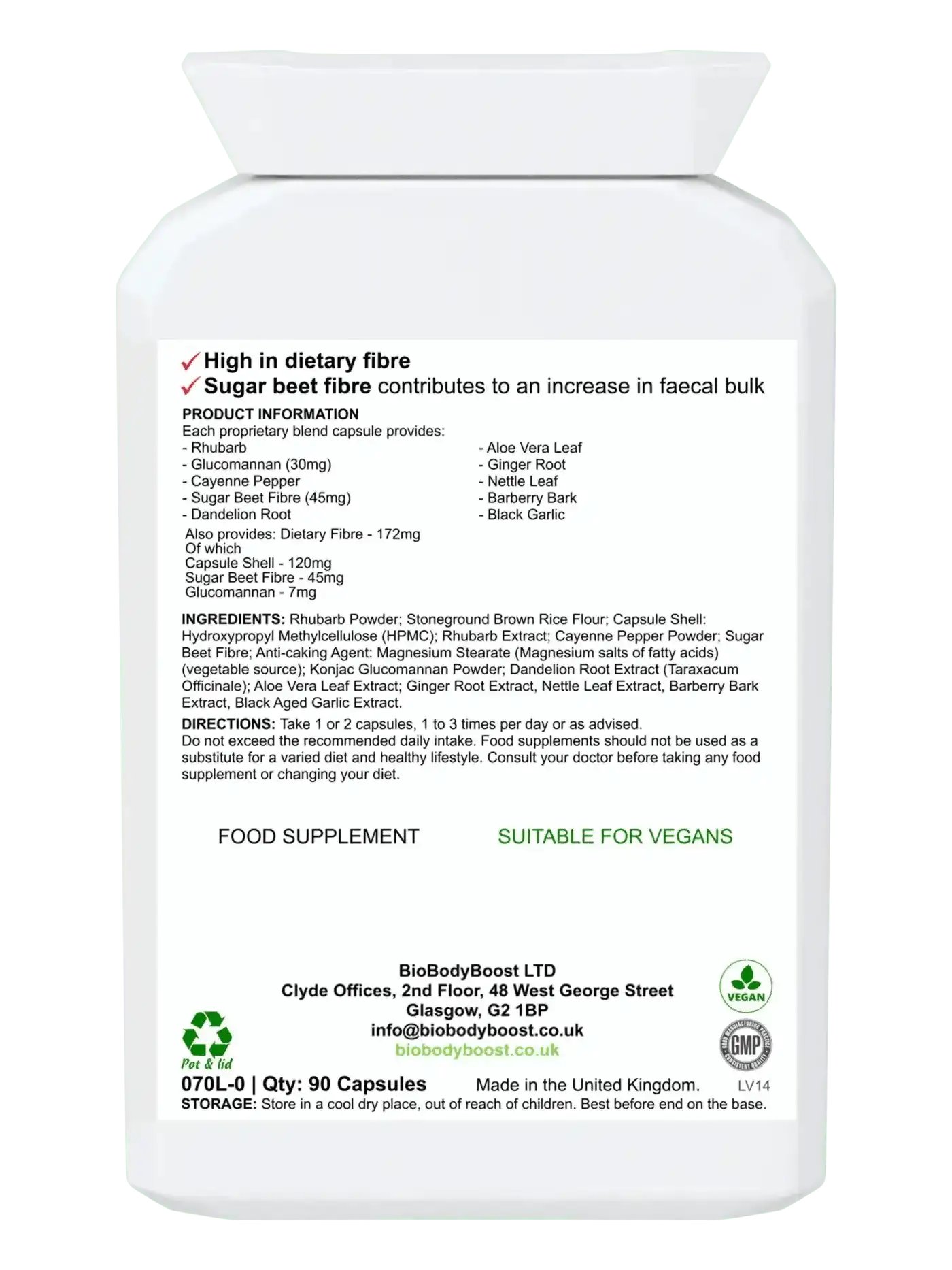 BioBlast - Natural Laxative - Fast-Acting Colon Cleanser - Interactive Group