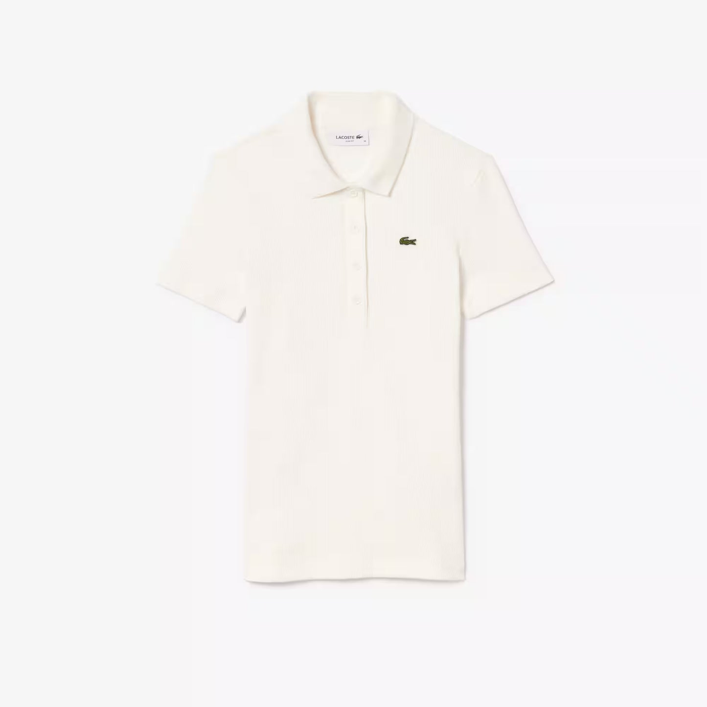 Slim Fit L.12.D Ribbed Cotton Polo Shirt
