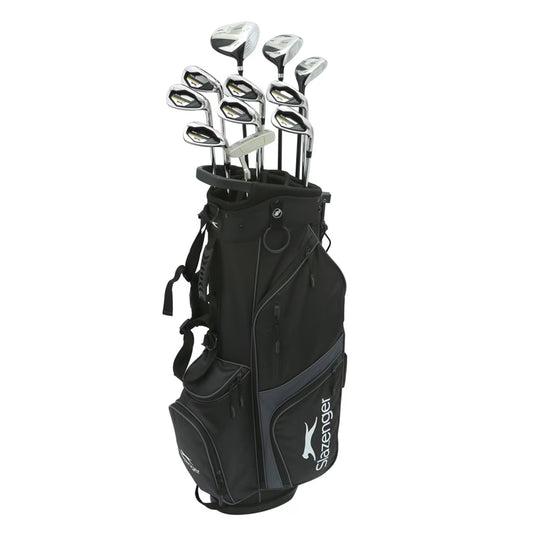 Slazenger VS Golf Club Set with Stand Bag (Graphite and Steel Shaft Combo) Mens