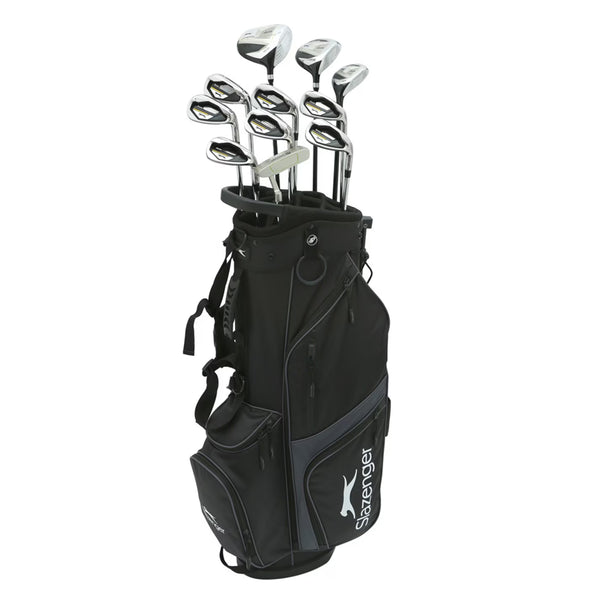 Slazenger VS Golf Club Set with Stand Bag (Graphite and Steel Shaft Combo) Mens