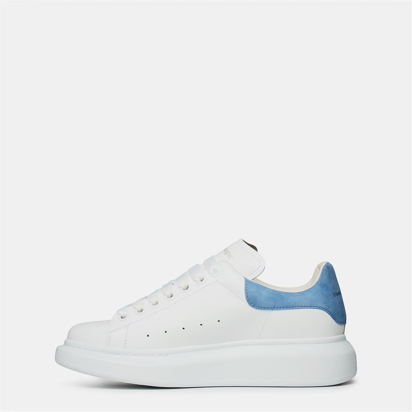 Women's Logo Print Leather Oversized Trainers