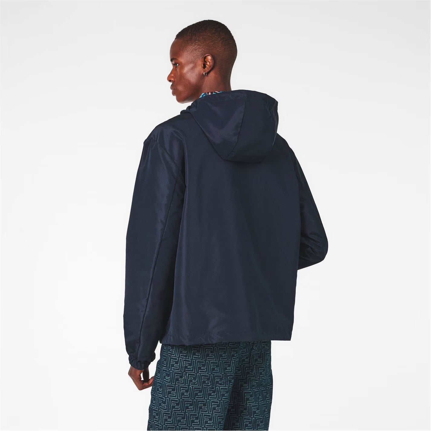 FENDI Men's Weather Resistant Windbreaker