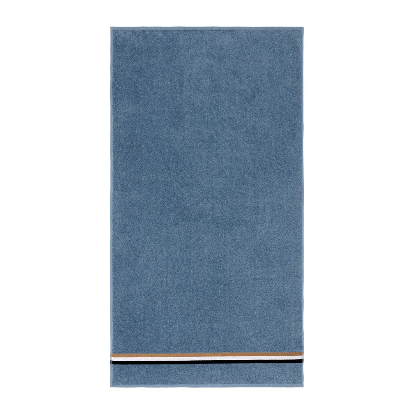 Bath Towel with Stripe Detail