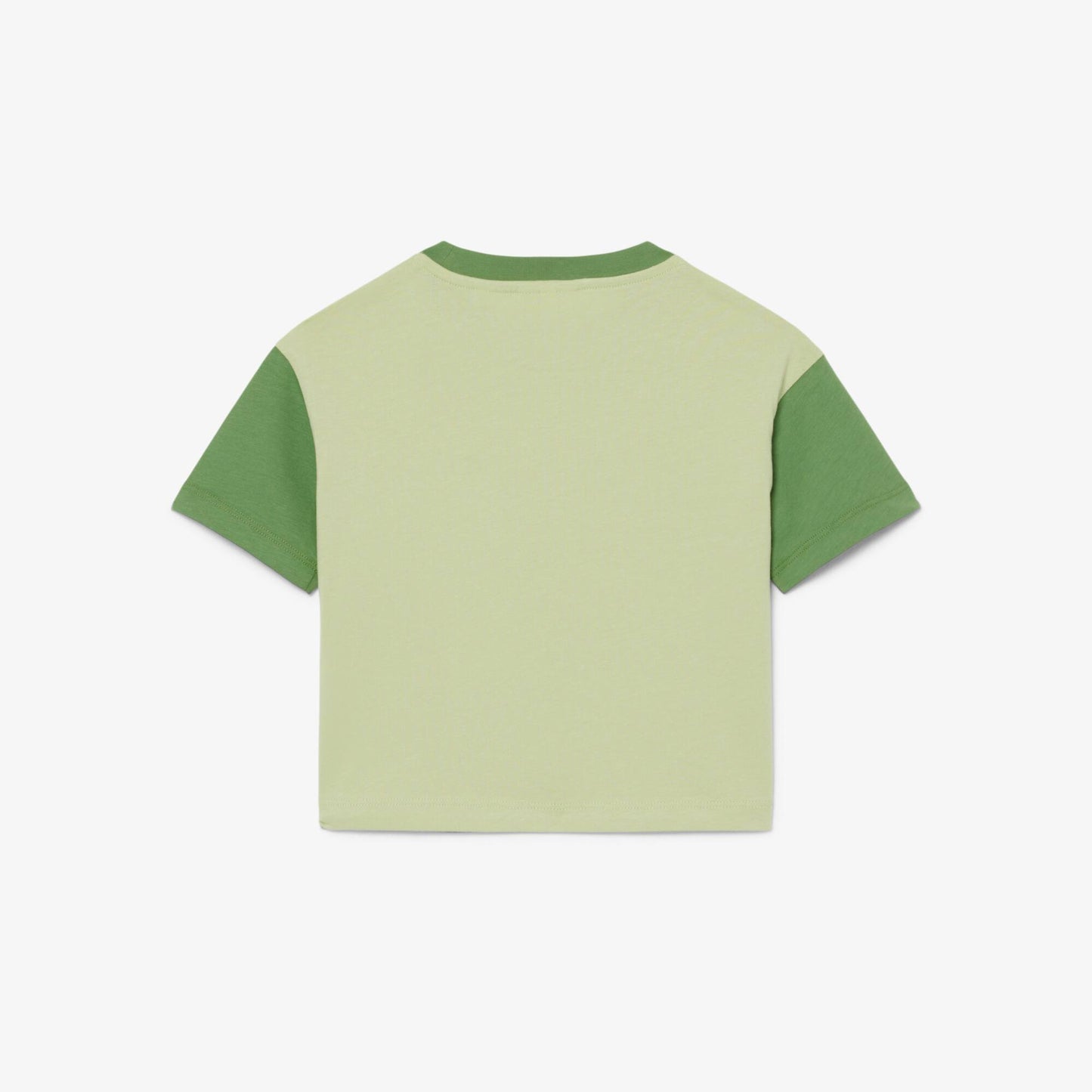 Contrast Trim Cotton T-shirt