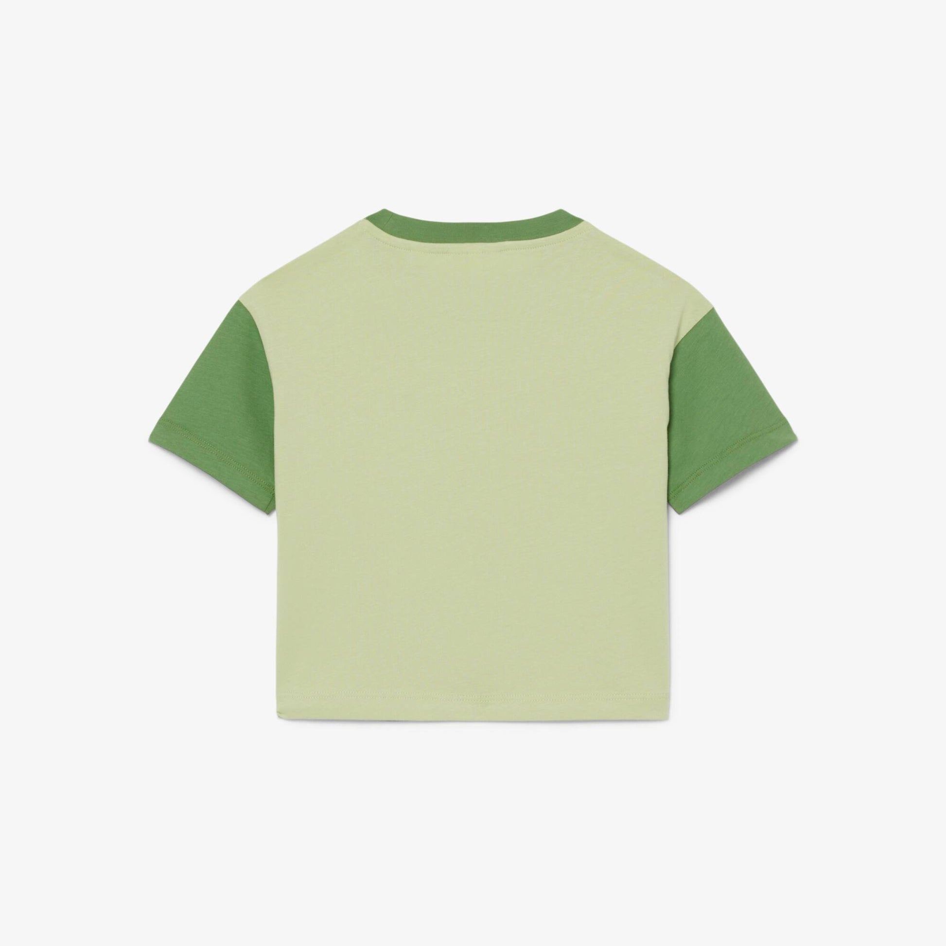 Contrast Trim Cotton T-shirt