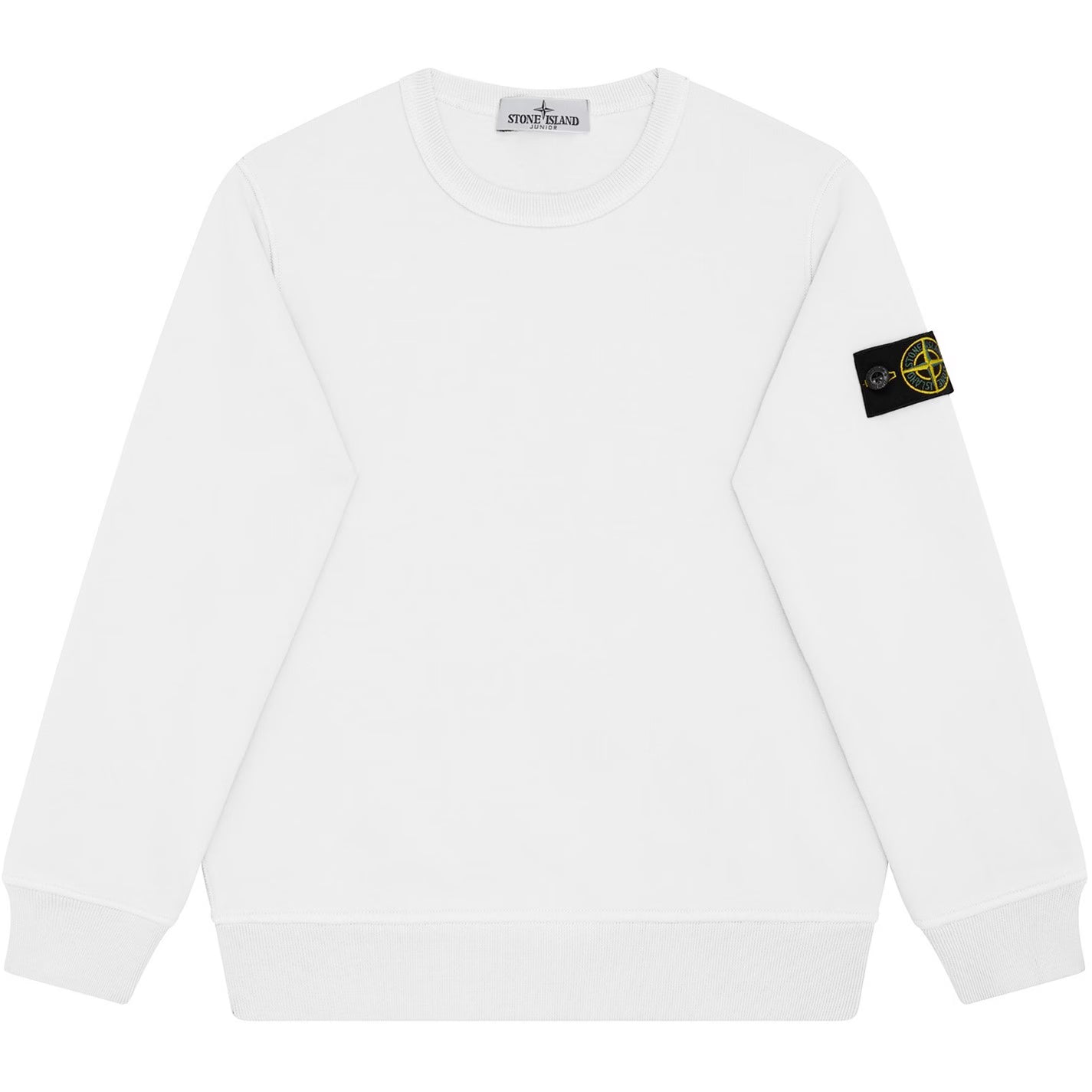 STONE ISLAND Badge Crew Sweater Juniors