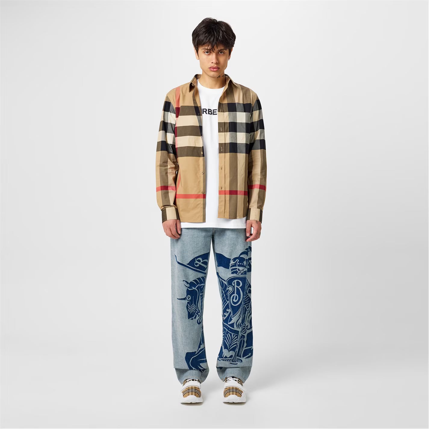 BURBERRY Somerton Long Sleeved Shirt