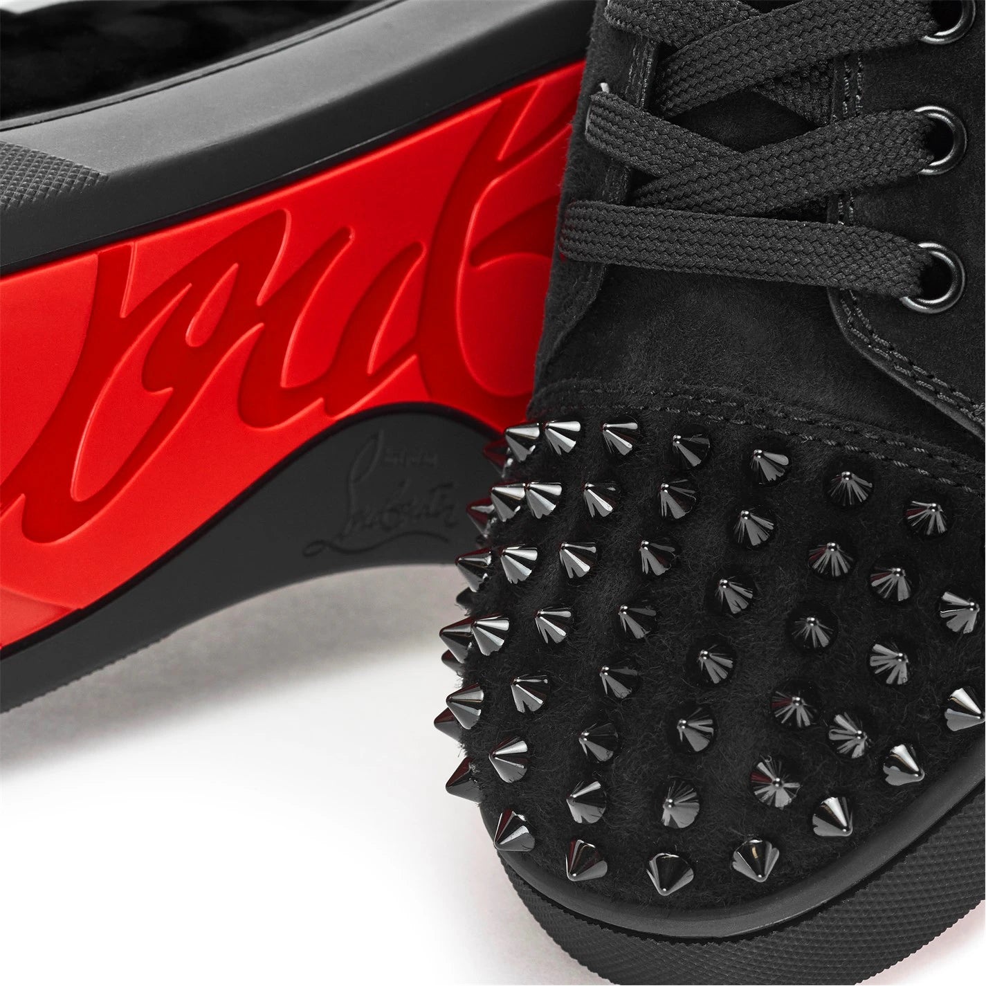 Men's Louis Junior Spikes Suede Trainers