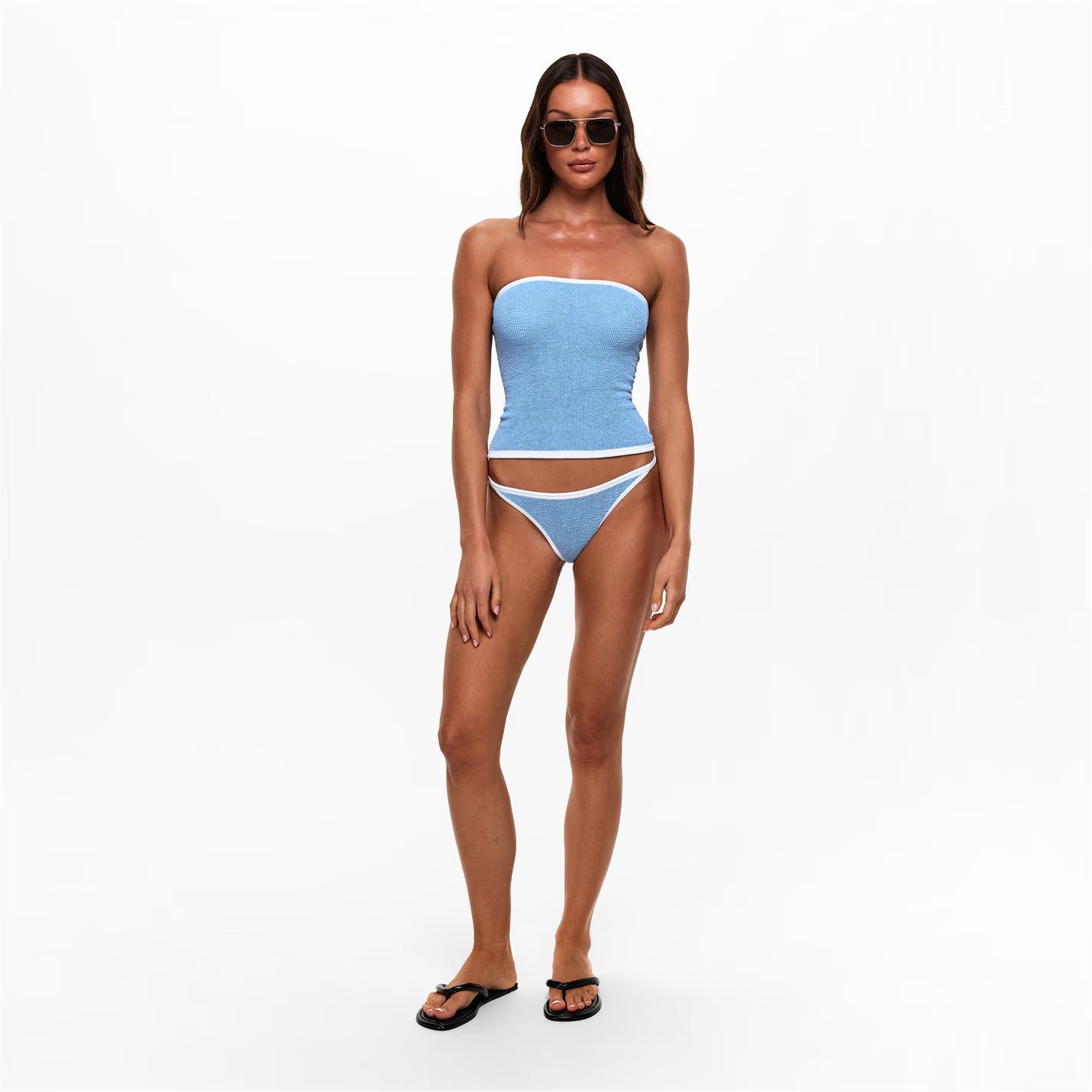 Womens Swim Skirt and Tube Top