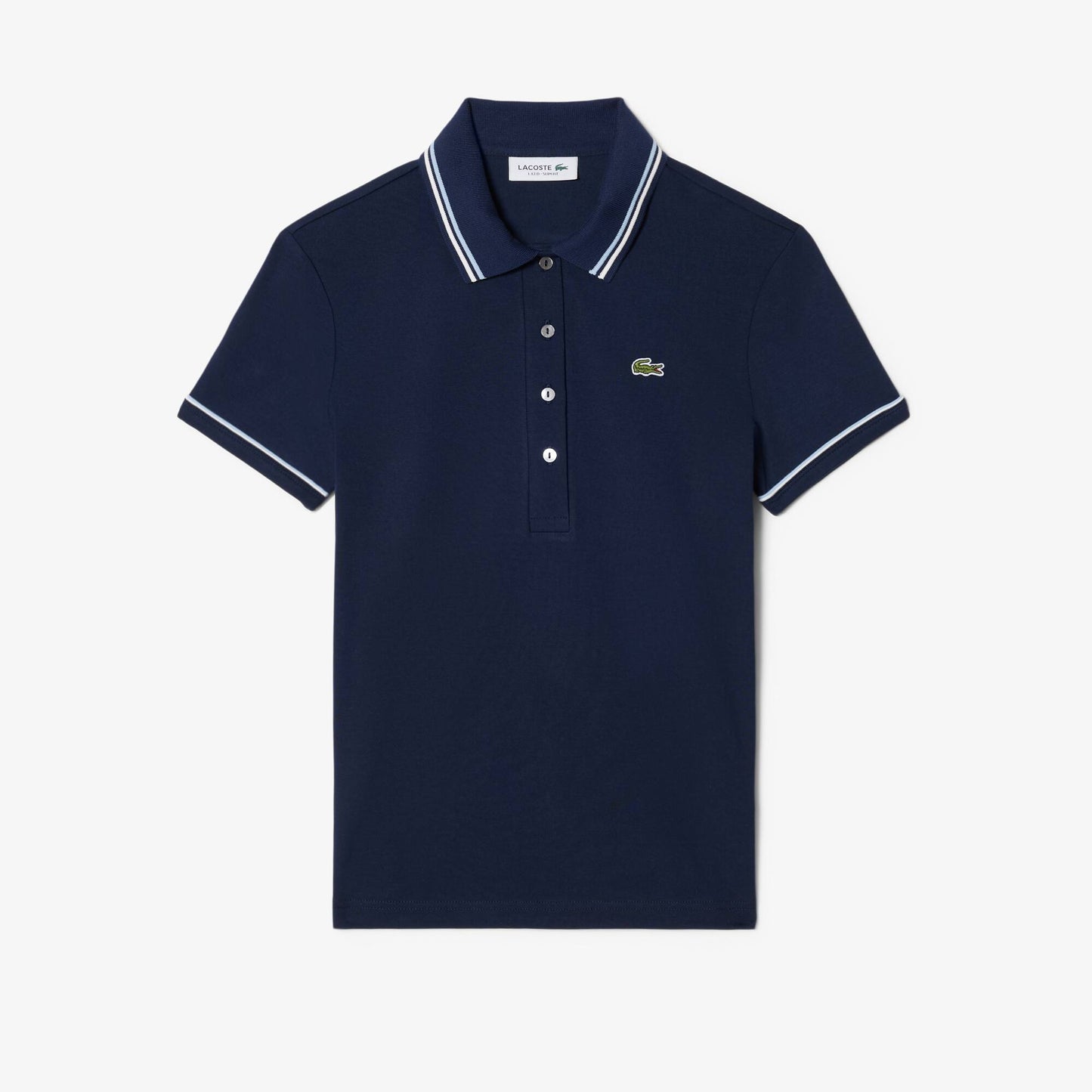 L.12.D Slim Fit Trim Detail Polo Shirt