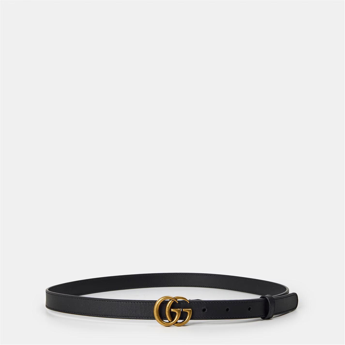 Women's Plain Marmont GG Thin Belt
