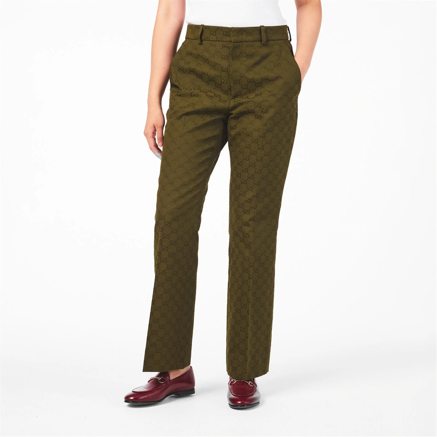 GUCCI Women's Slim Fit Trousers