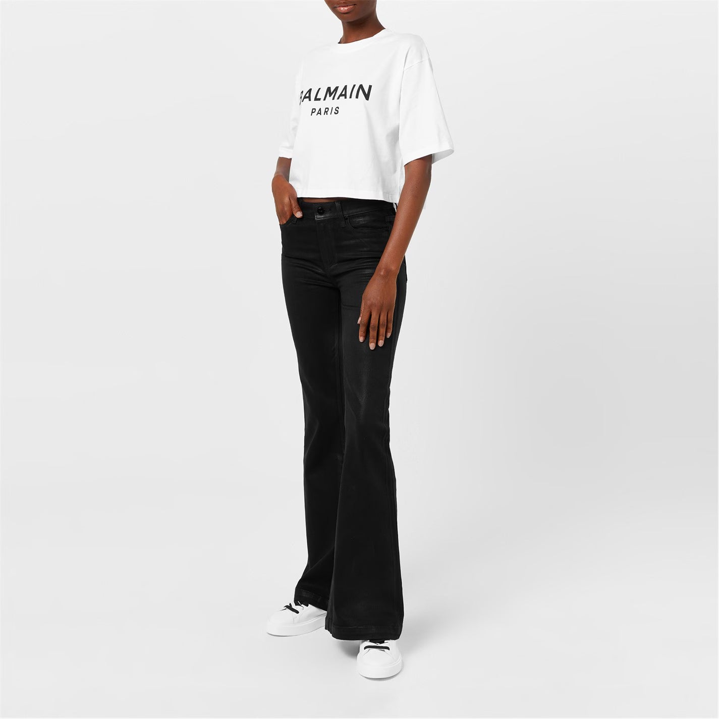 Cropped Logo T Shirt