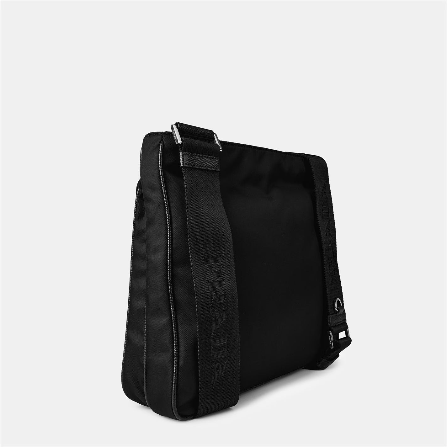 Nylon Messenger Shoulder Bag