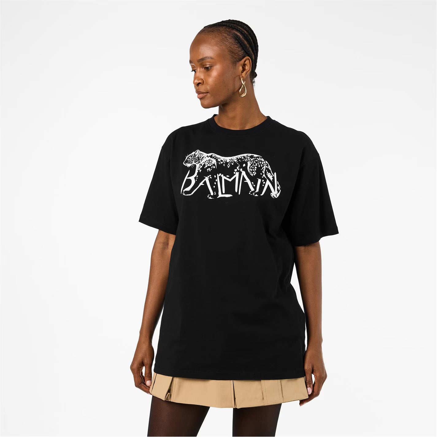 BALMAIN Women's Oversized T-Shirt Design