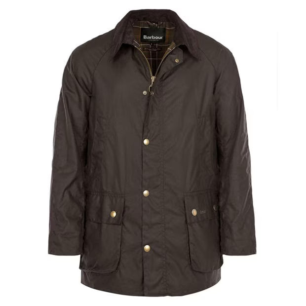 Barbour Mens Ashby Water Resistant Windproof Long Sleeve Wax Jacket