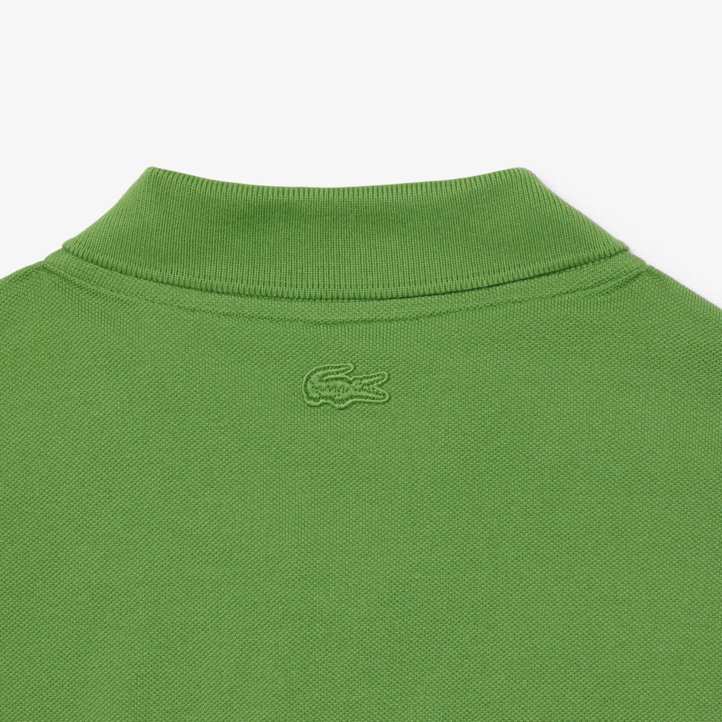 Classic Fit Embroidery Detail Petit Piqué Polo Shirt