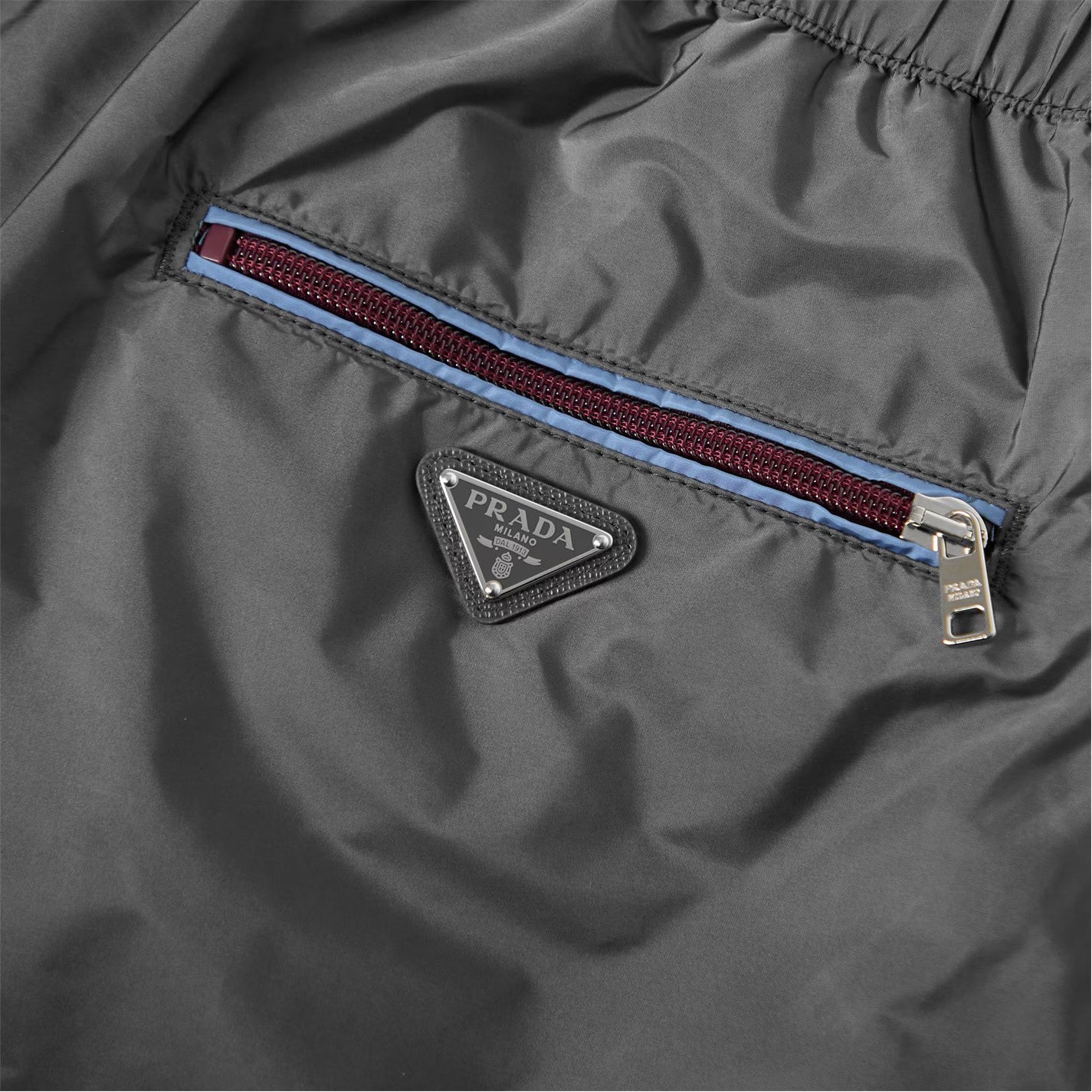 PRADA Men's Zipped Swim Shorts