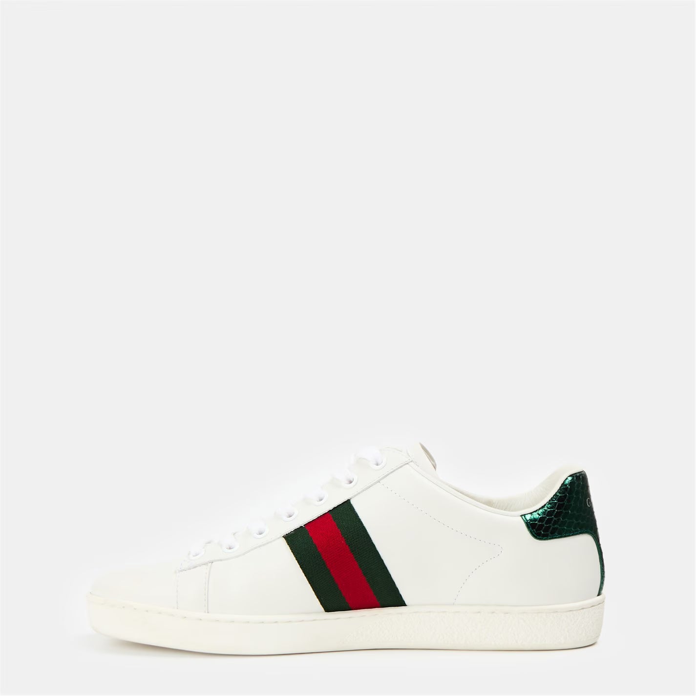 Women's Ace Bee Leather Low-Top Trainers