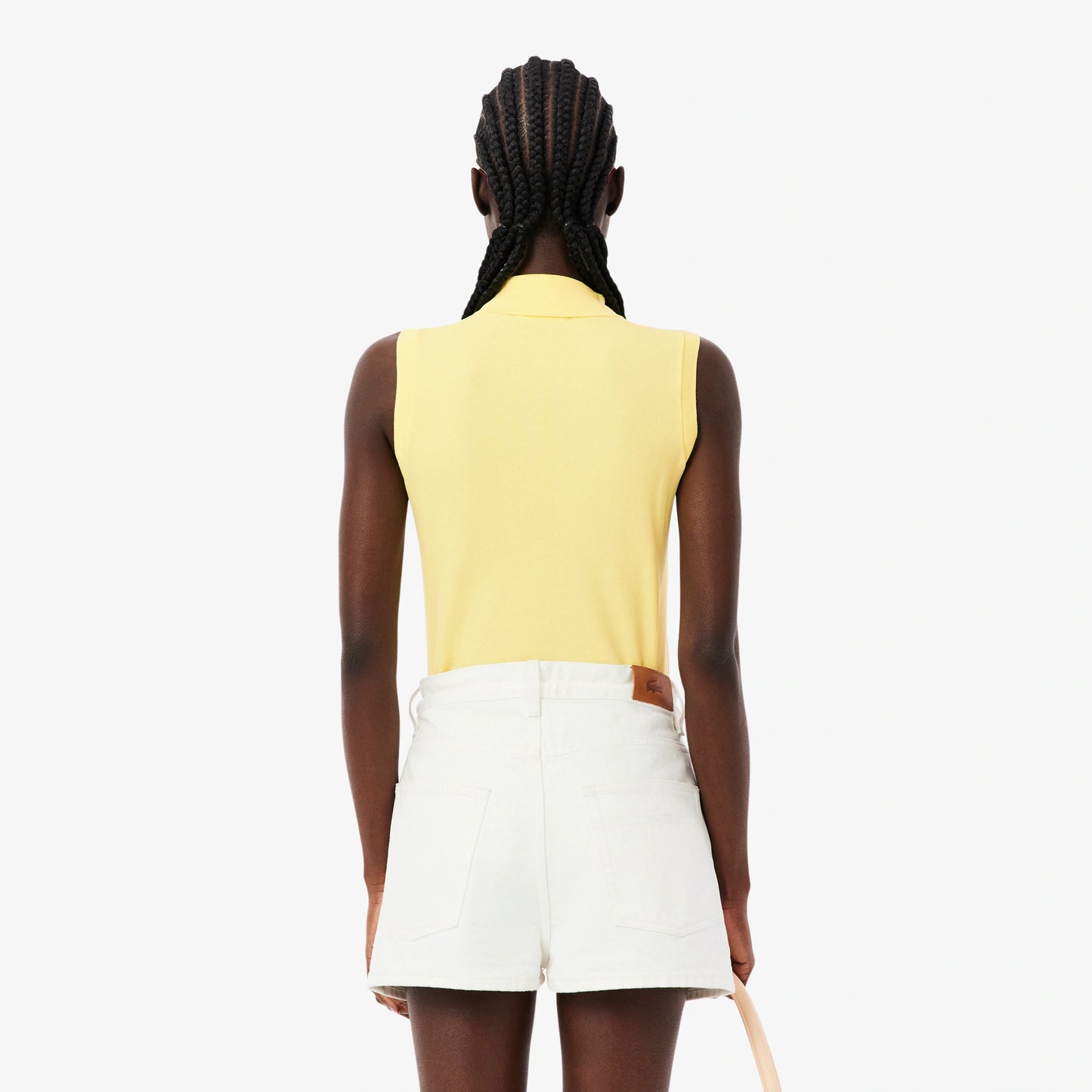 Slim Fit L.12.D Sleeveless Stretch Polo Shirt