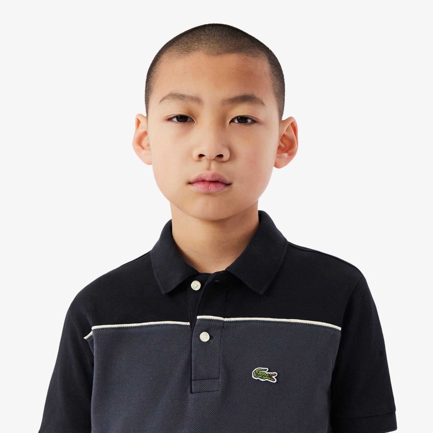 Colorblock Petit Piqué Polo Shirt