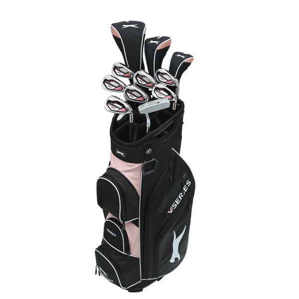 Slazenger VS Graphite Shaft Golf Club Set with Cart Bag Womens