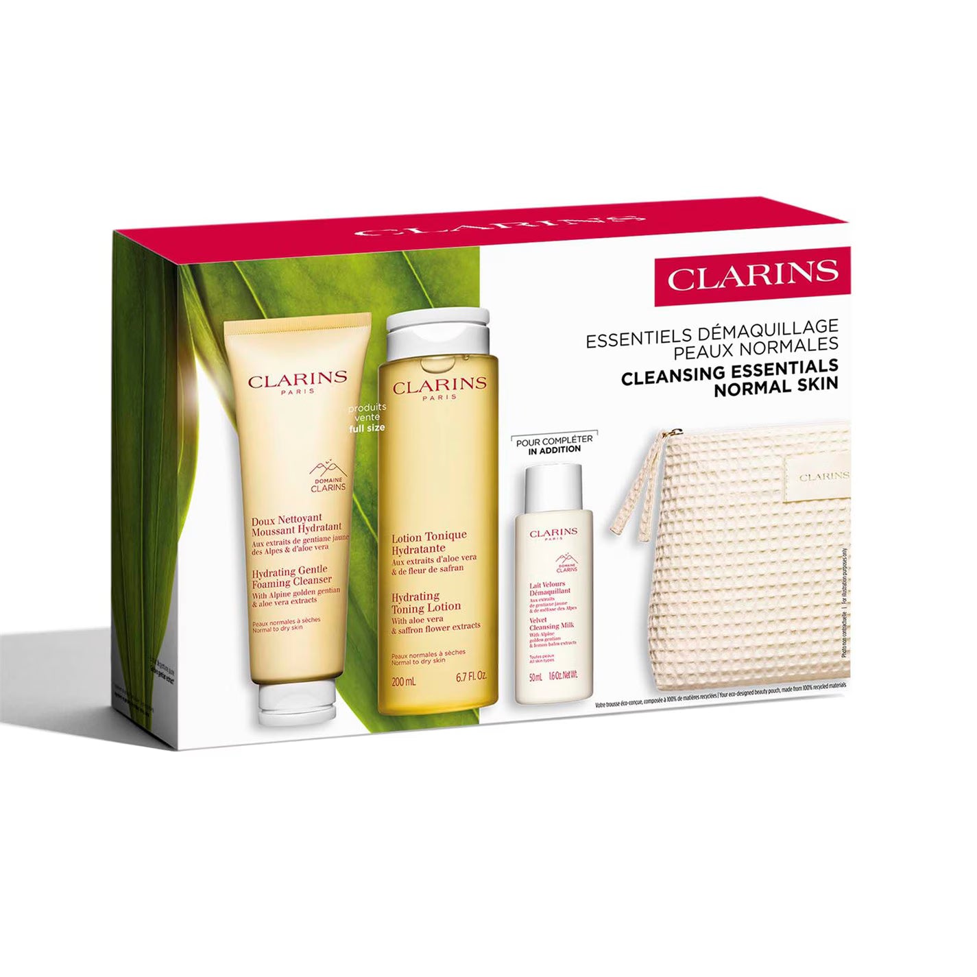 Clarins My Cleansing Essentials - Normal to Dry Skin (Worth £63)