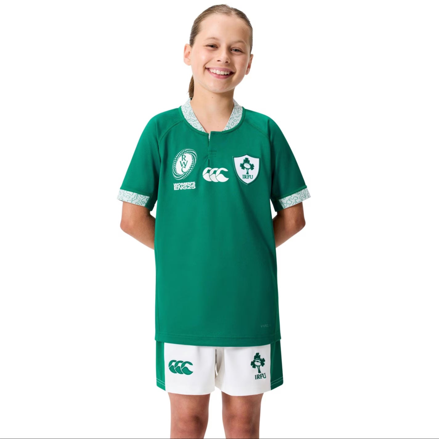 Ireland Home Authectic Kit Rugby Kit 2025 Juniors